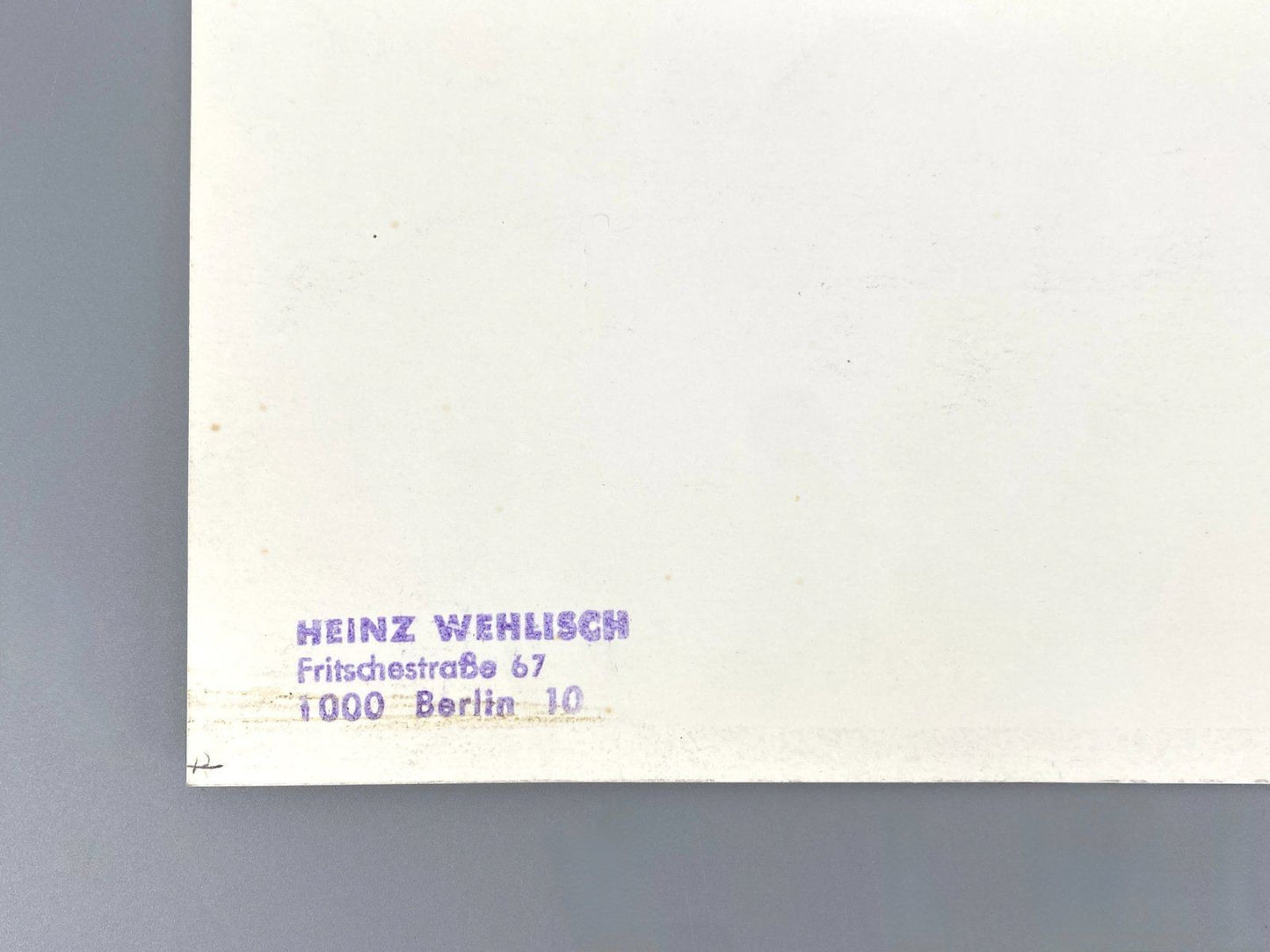 * HEINZ WEHLISCH ZEICHNUNG MITTERFELS BAYERN ANSICHT HANDSIGNIERT