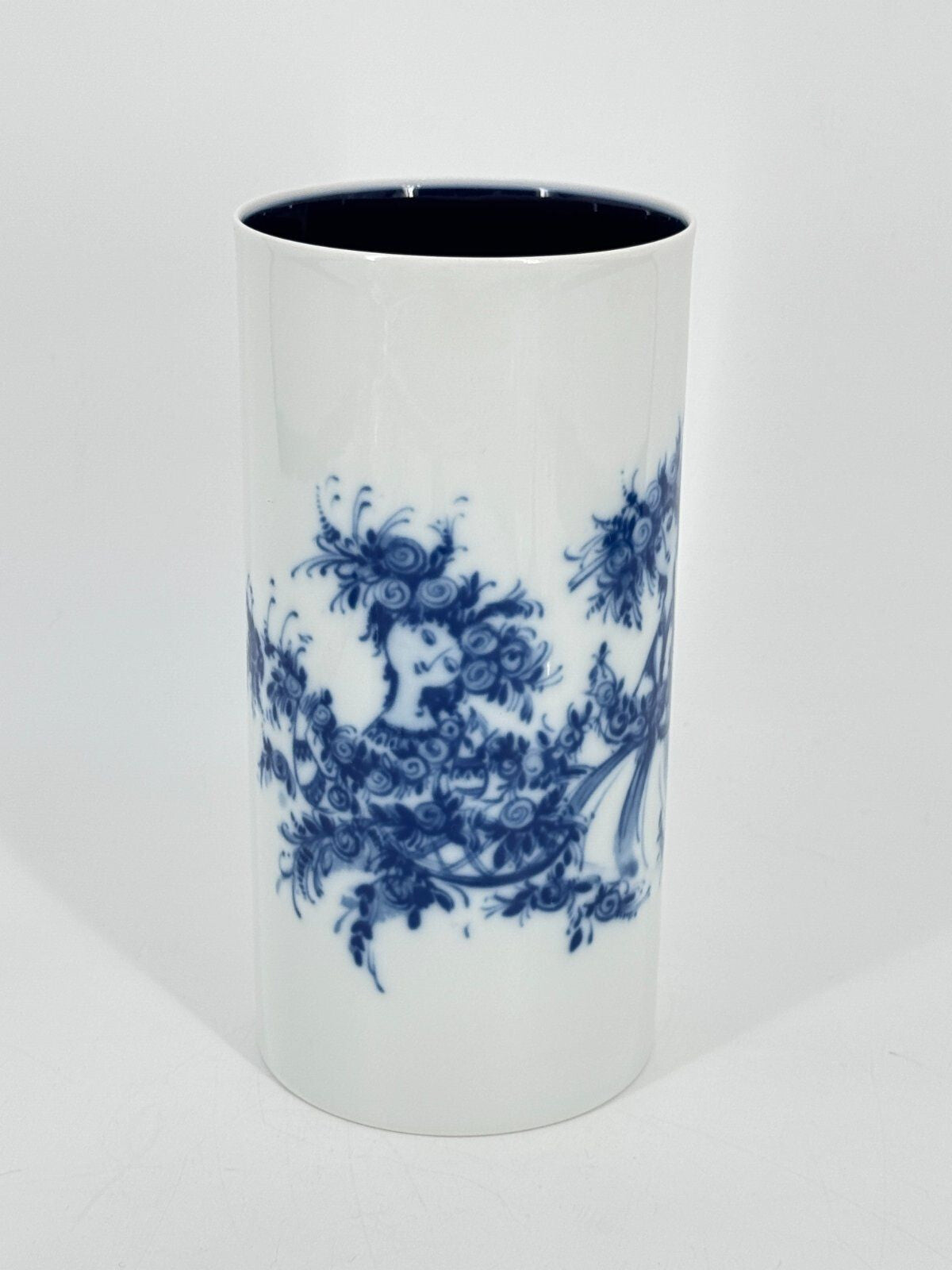 * ROSENTHAL VASE BJÖRN WIINBLAD STUDIO LINIE BLAU VINTAGE