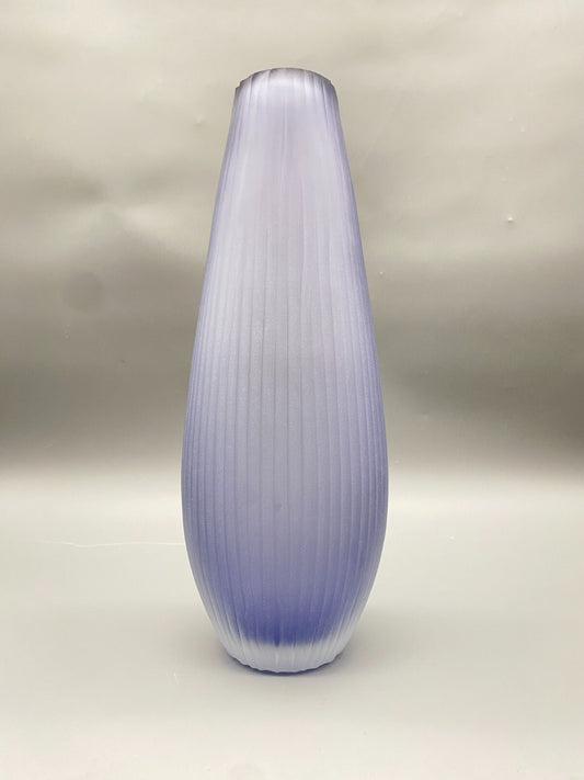 MURANOGLAS GLAS VASE IM STIL VON CARLO SCARPA MADE IN ITALIEN VINTAGE