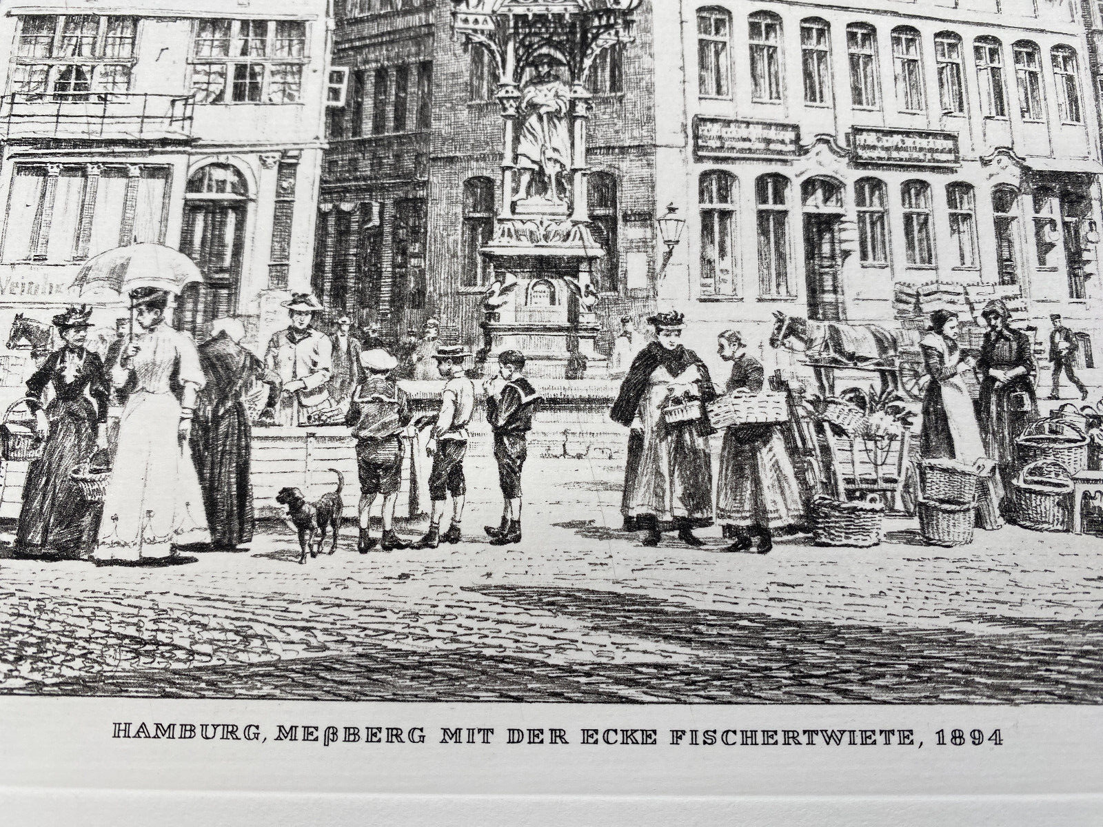 HEINZ WEHLISCH DEUTSCHER KÜNSTLER RADIERUNG HAMBURG 1894 HANDSIGNIERT