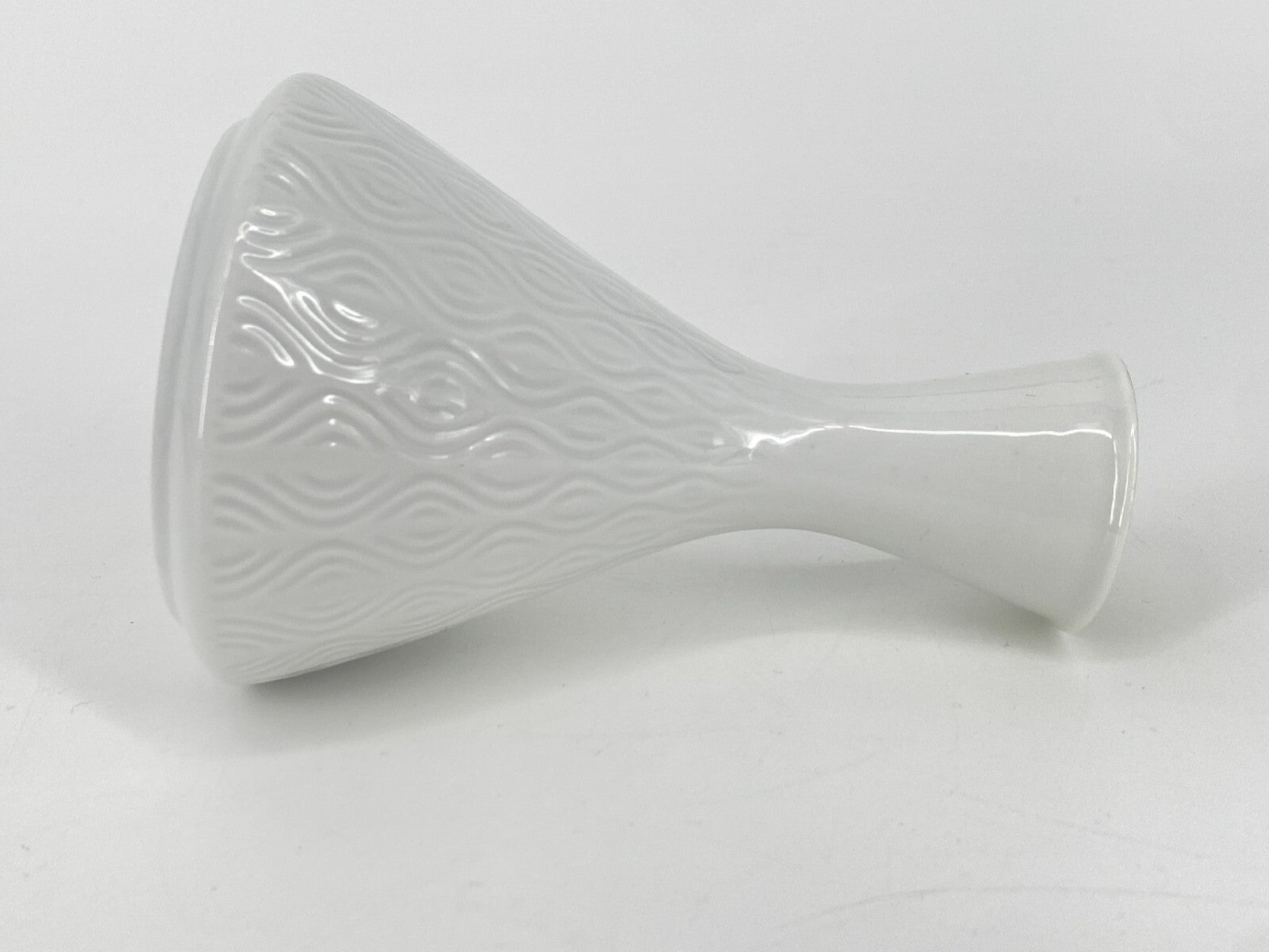 * VASE FÜRSTENBERG PORZELLAN 60ER DEKOR DESIGN BLUMENVASE MID CENTURY
