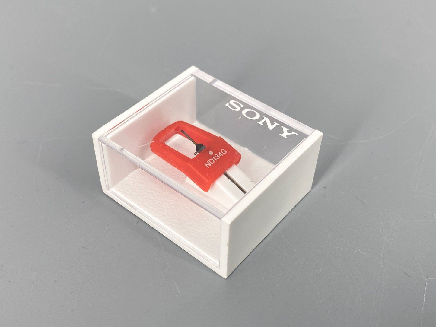 *SONY ND134G NADEL STYLUS ORIGINAL OVP MADE IN JAPAN UNBENUTZT ROT