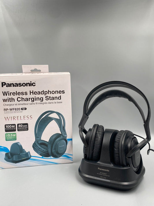 * WIRELESS OVER EAR KOPFHÖRER PANASONIC RP-WF820 LADESTATION