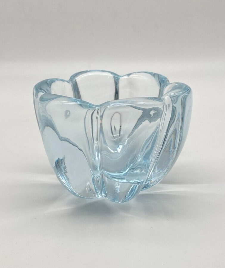 VICKE LINDSTRAND ORREFORS 2251/9 STELLA SOLARIS VASE CRYSTAL GLAS VINTAGE 40er