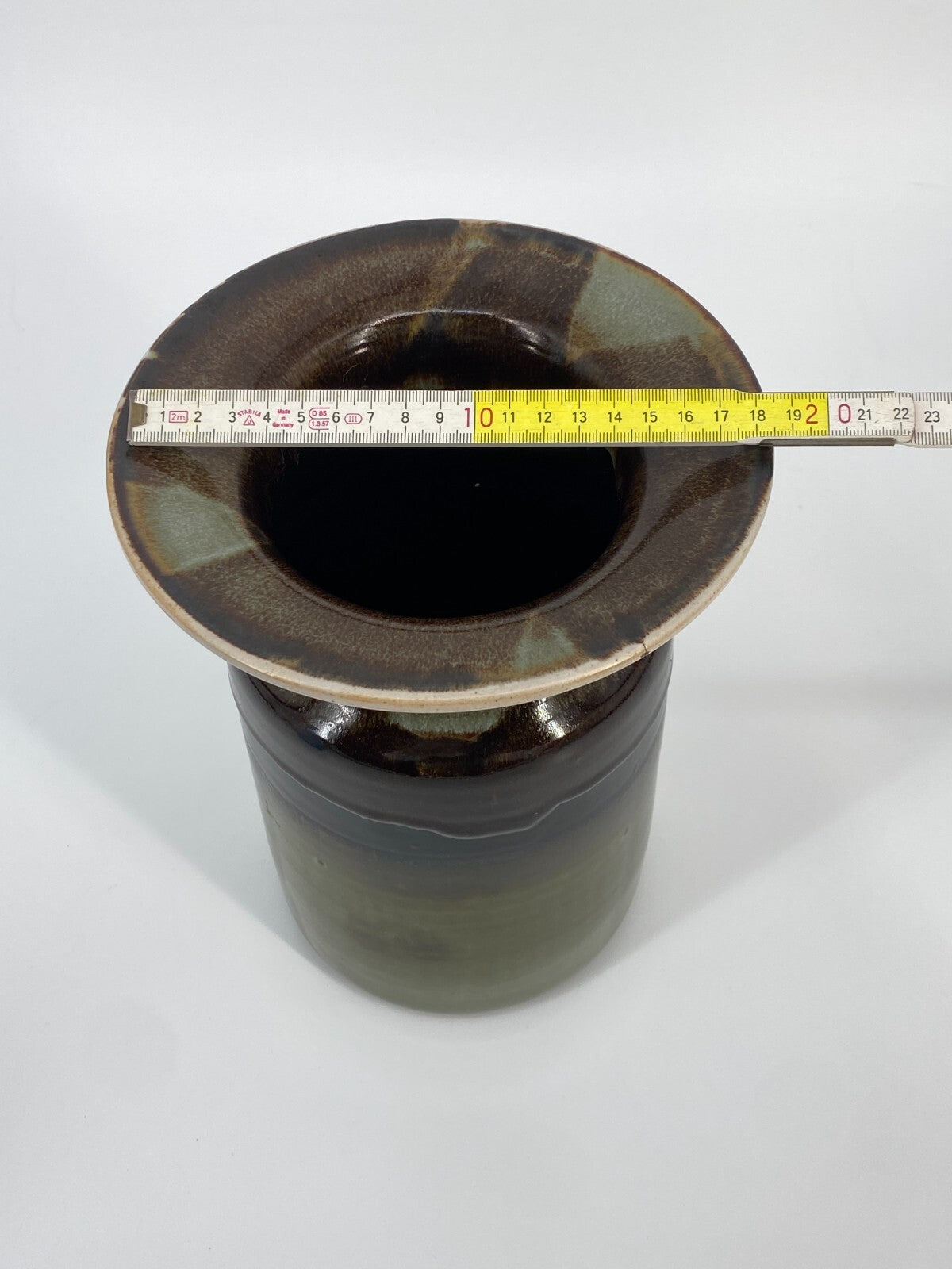 * BARBARA STEHR KERAMIK GROßE VASE STUDIOKERAMIK MID CENTURY ART VINTAGE