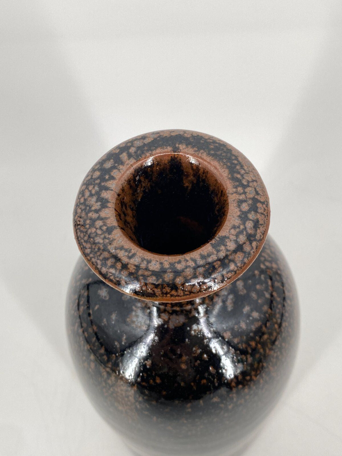 * STUDIOKERAMIK VASE ZYLINDER HORST KERSTAN GROSE KERAMIK KUNST