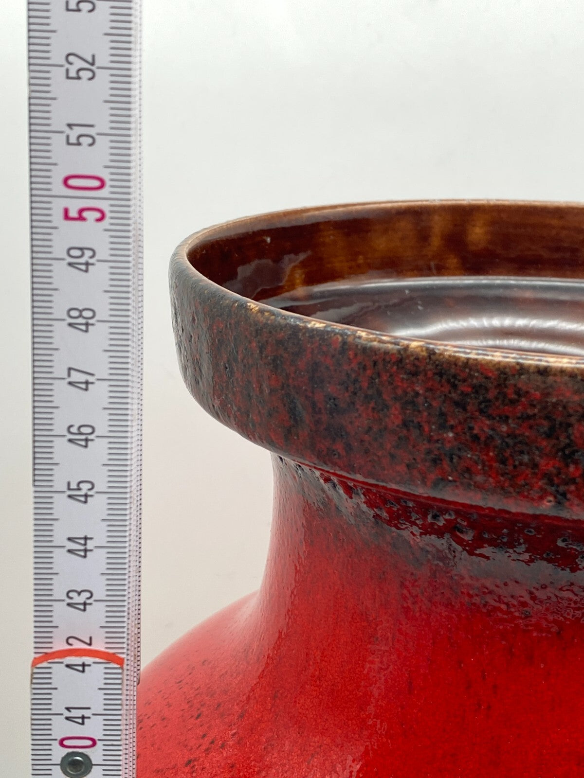 GROßE FAT LAVA SCHEURICH BODENVASE BLUMENVASE KERAMIK 1960ER JAHRE WEST GERMANY