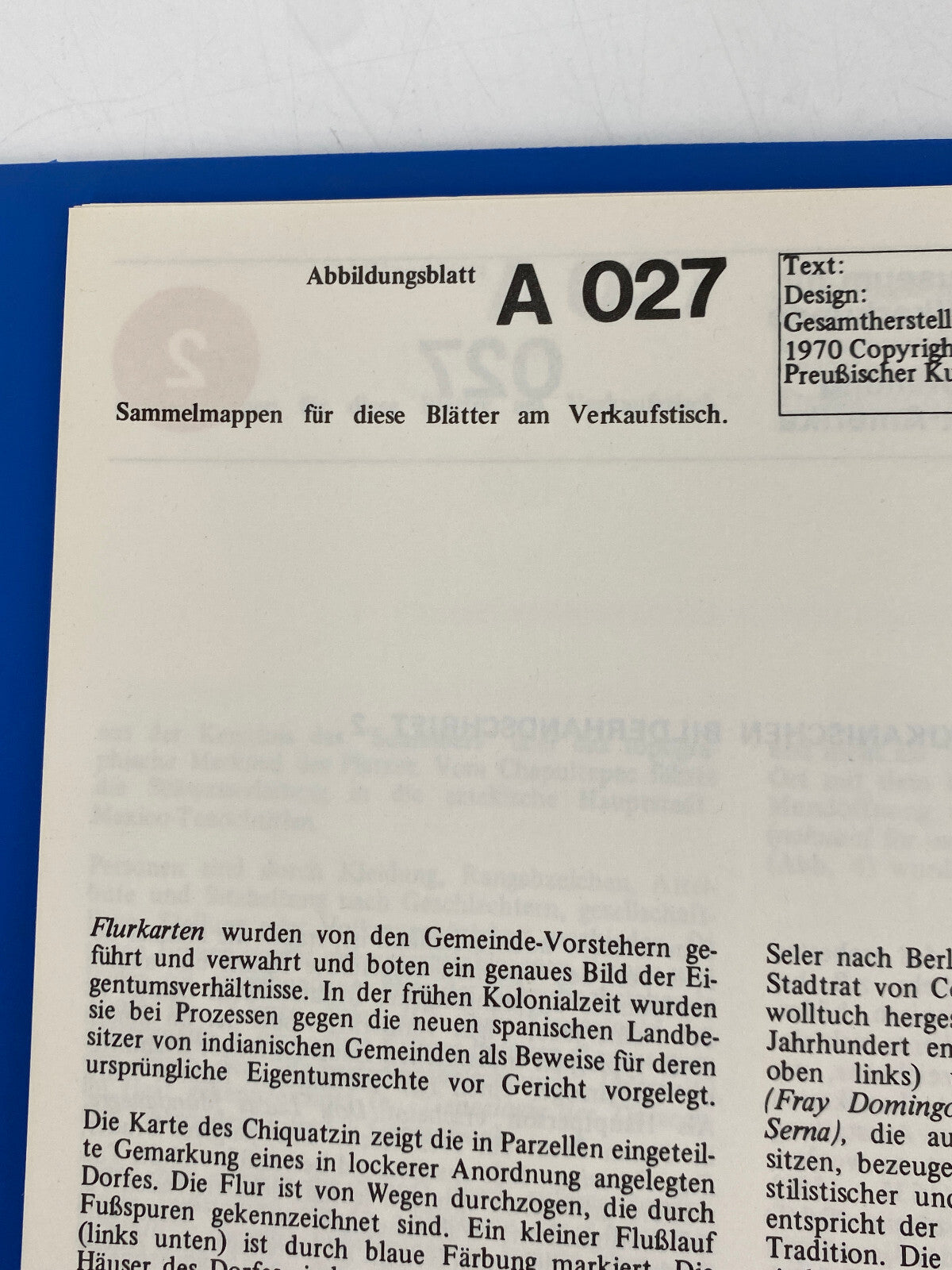 *STAATLICHE MUSEEN PREUSSISCHER KULTURBESITZ BERLIN RINGBUCH ORDNER SAMMELMAPPE