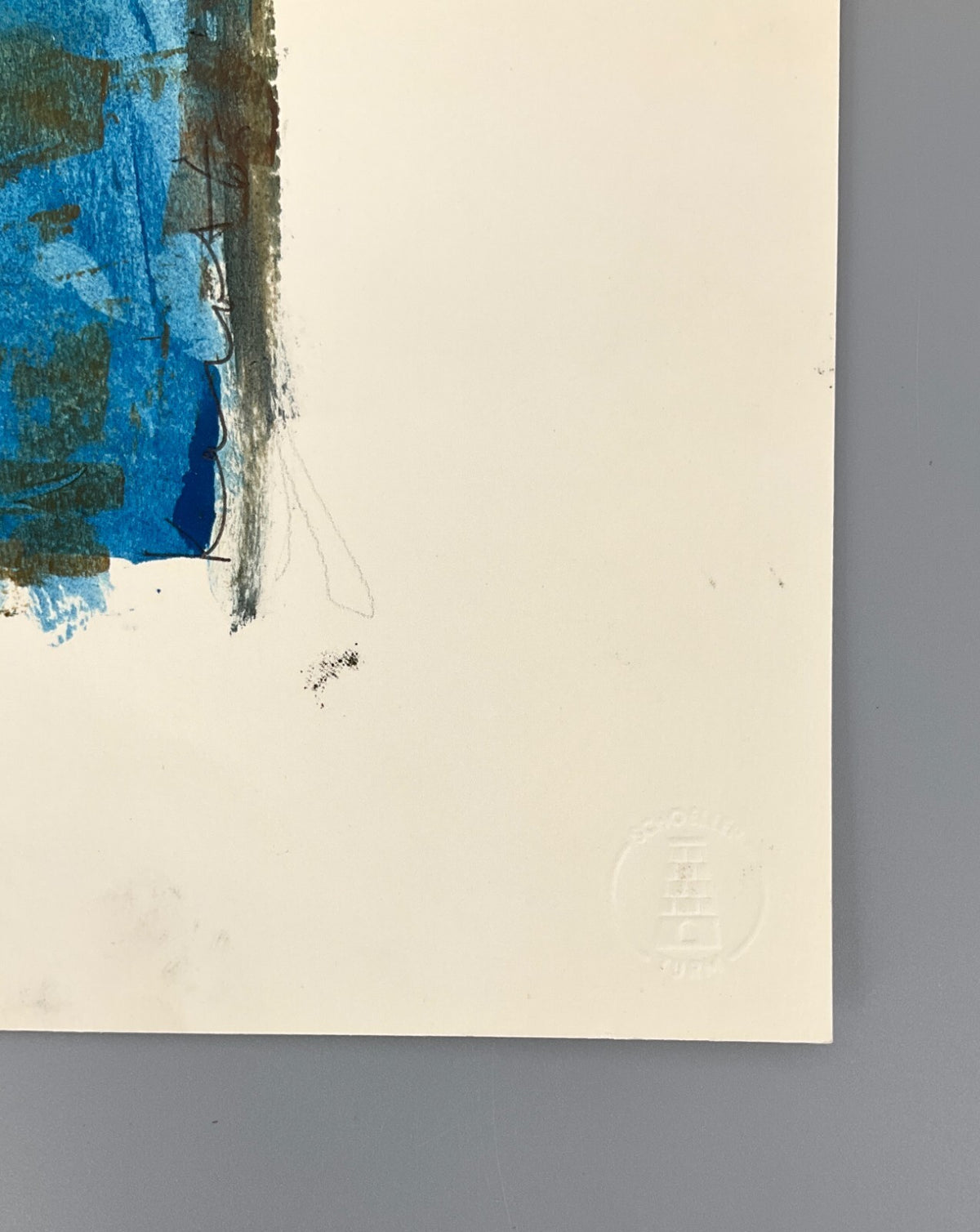 *GEMÄLDE WALTER KALOT HERBST AM MEER SIGNIERT 1965 UNIKAT ORIGINAL GOUACHE ÖL
