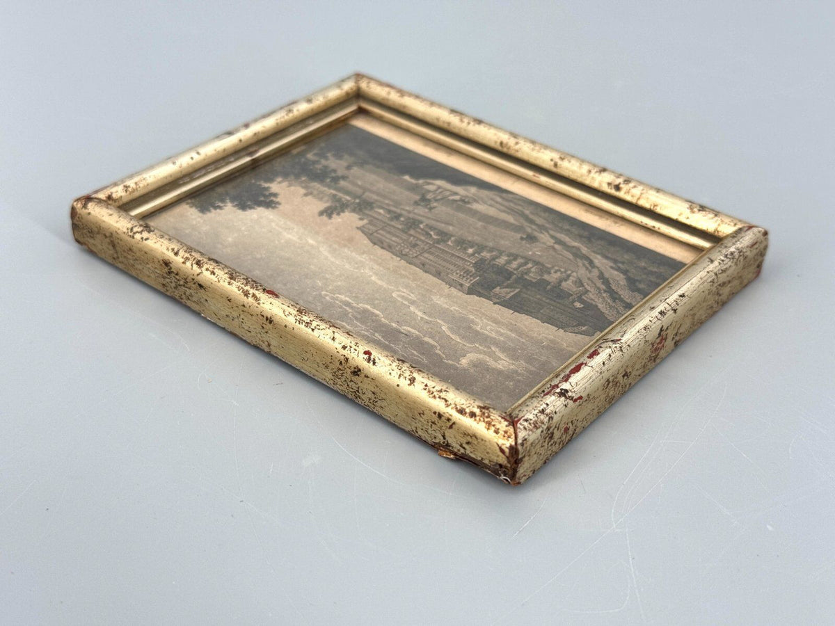 *DRUCKGRAFIK AQUATINTA BERLIN CHARITÉ 1800 ANTIK GERAHMT CALAU