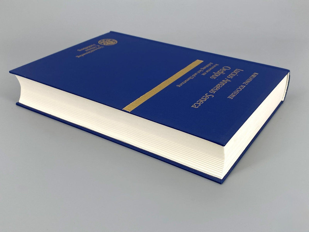 *2x BUCH SENECA OEDIPUS EPIGRAMME UND ANDERE GEDICHTE ANTHOLOGIA