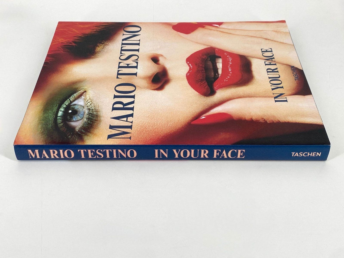 *BUCH MARIO TESTINO IN YOUR FACE TASCHEN 2012/2015 FOTOBAND