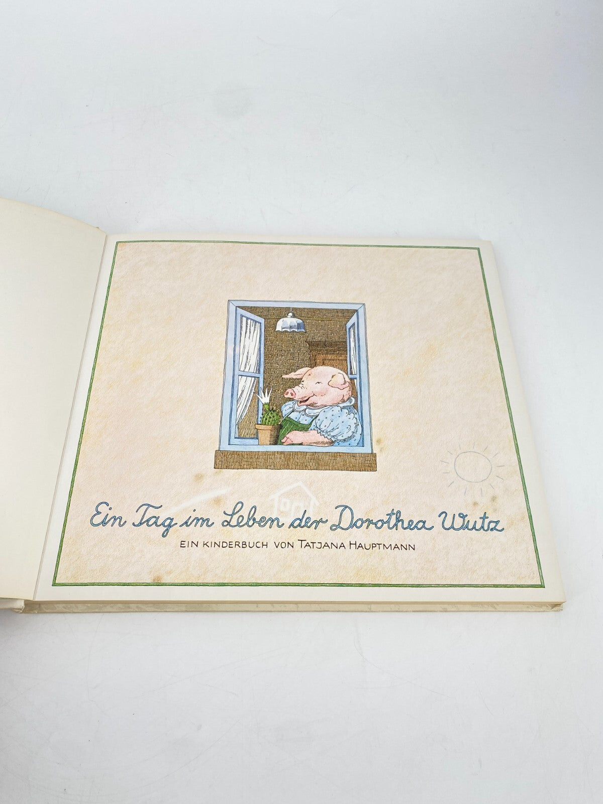 * KINDERBUCH EIN TAG IM LEBEN DER DOROTHEA WUTZ TATJANA HAUPTMANN 1978 VINTAGE