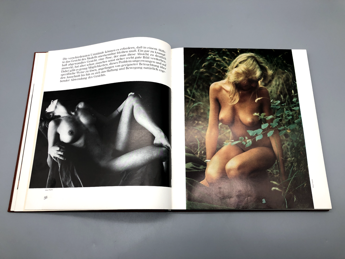 AKTFOTOGRAFIE KLAUS FISCHER MODEL GESTALTUNG TECHNIK LEHRBUCH AKT EROTIK DDR