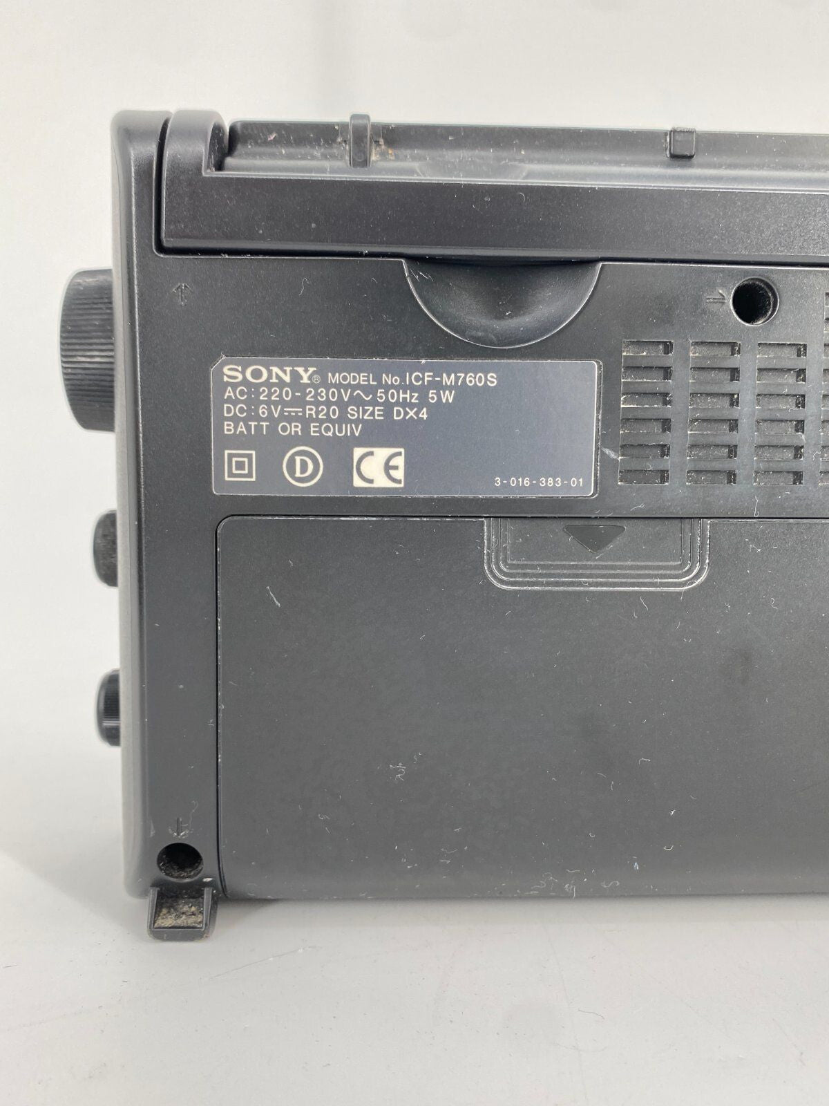 * RADIO SONY ICF-M760S 3 BAND UKW 90ER 1993 VINTAGE WECKER
