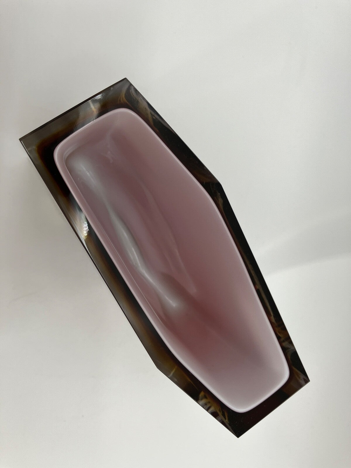* PAVEL HLAVA VASE EGERMAN EXBOR STUDIO GLAS CZECH SOMMERSO 60er 70er