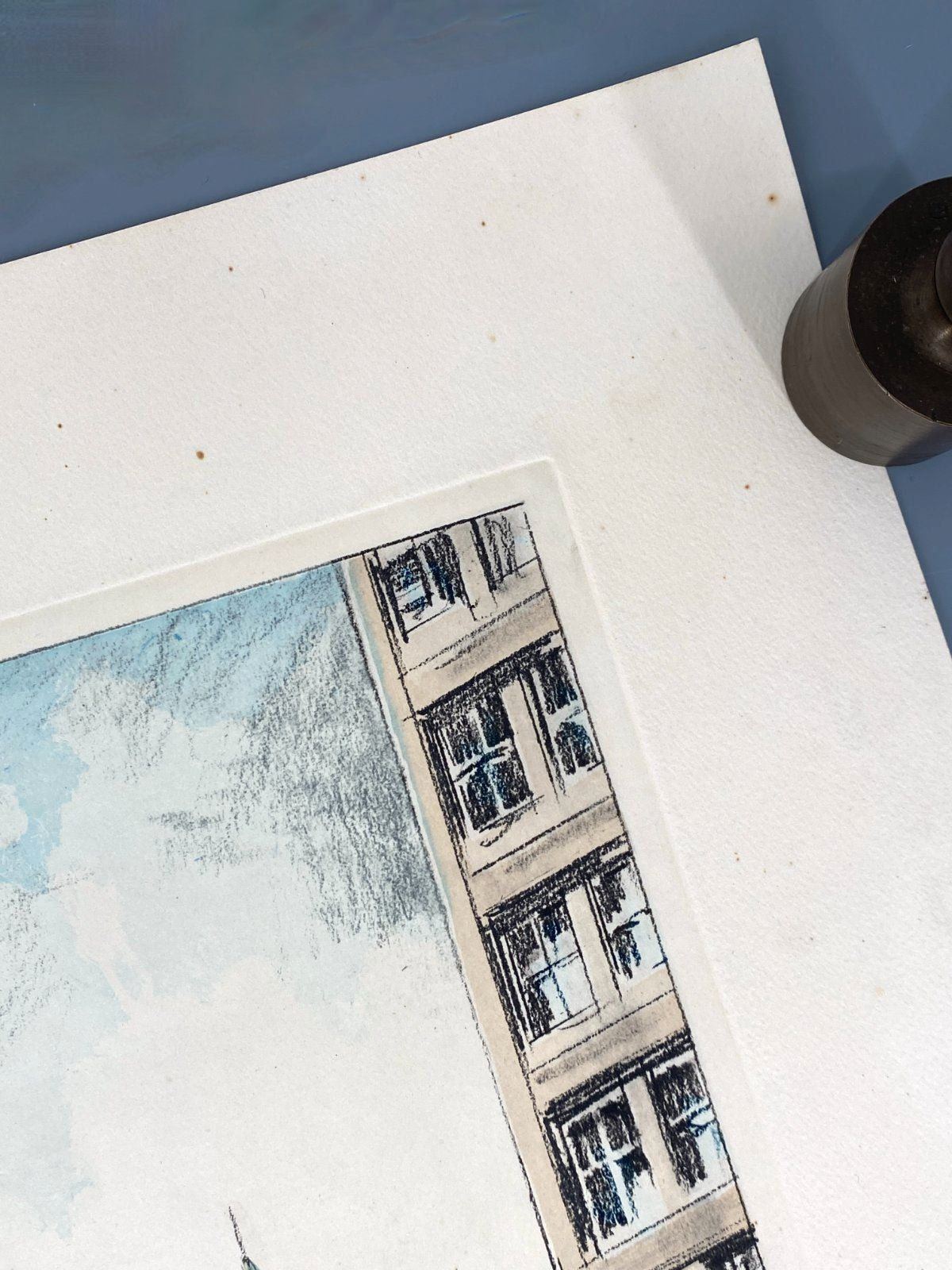 *#2 GRAFIK LITHOGRAFIE HEINZ WEHLISCH BERLIN ALEXANDERPLATZ 1930