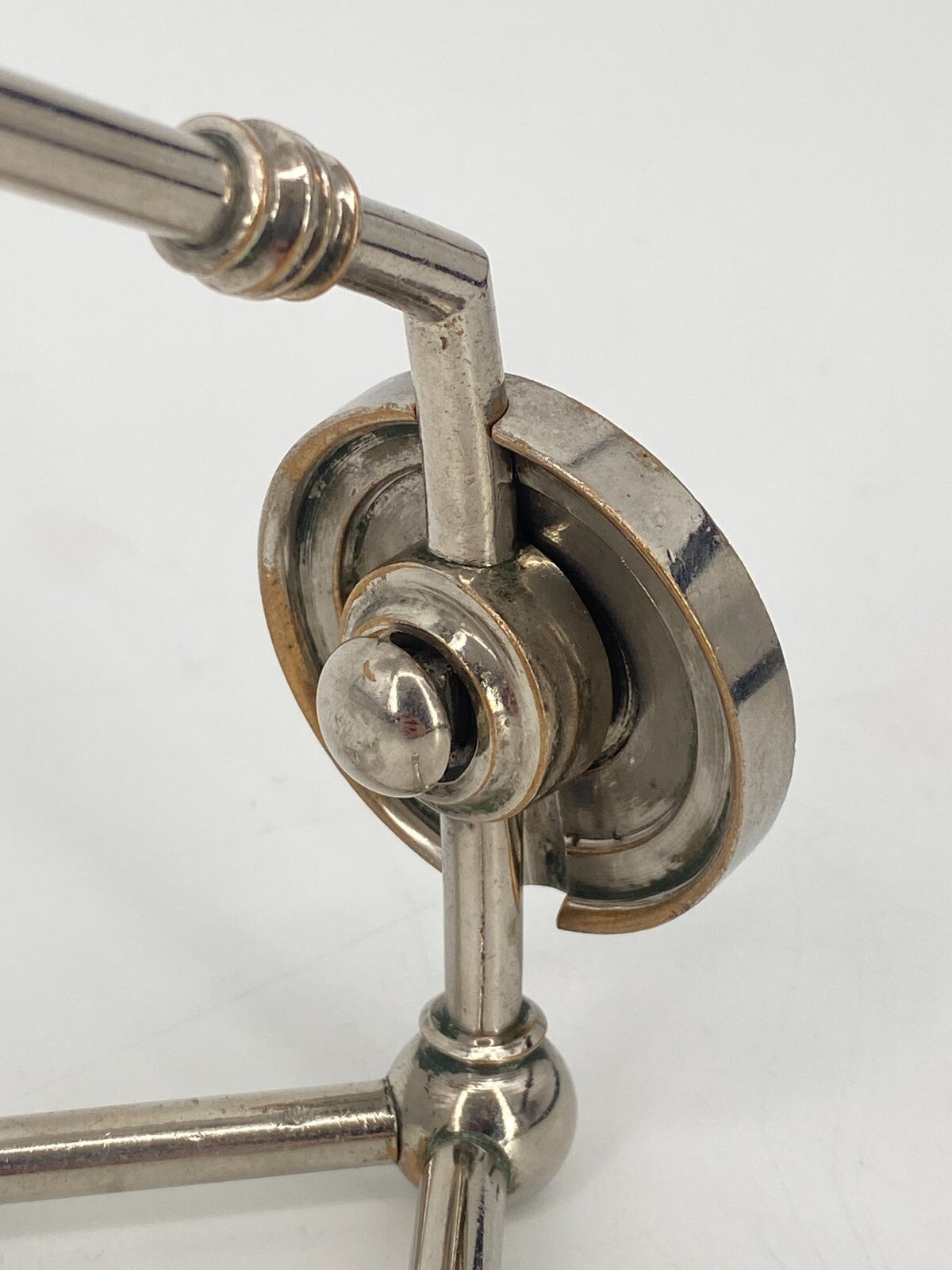* 2 x KLEIDERHAKEN GARDEROBENHAKEN WANDHAKEN HAKEN SILBER ART DECO