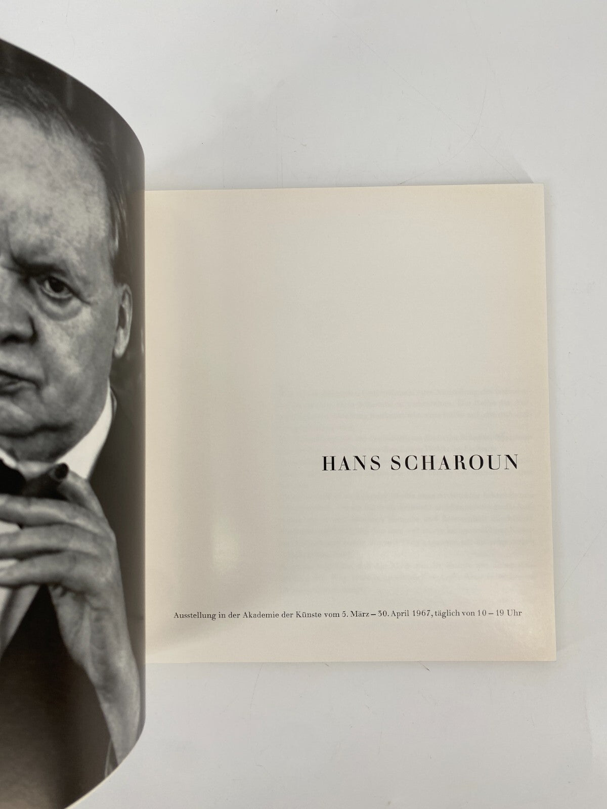 * KONVOLUT 6 BÜCHER ARCHITEKTUR MIES VAN DER ROHE SCHAROUN SCHWARZ MAZEDONISCH