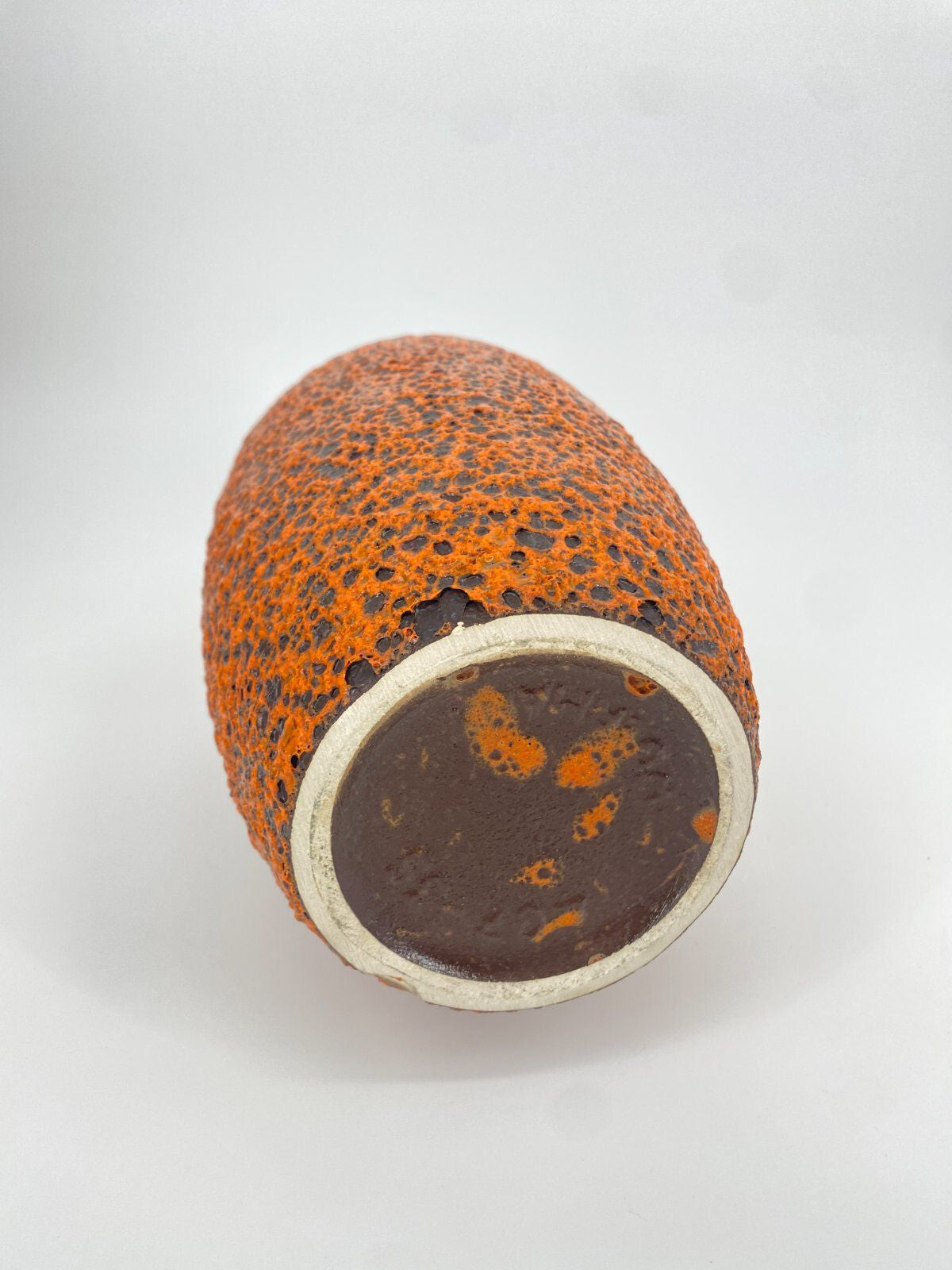 * SCHEURICH STUDIOKERAMIK FAT LAVA VASE 407-35 W.-GERMANY 70ER