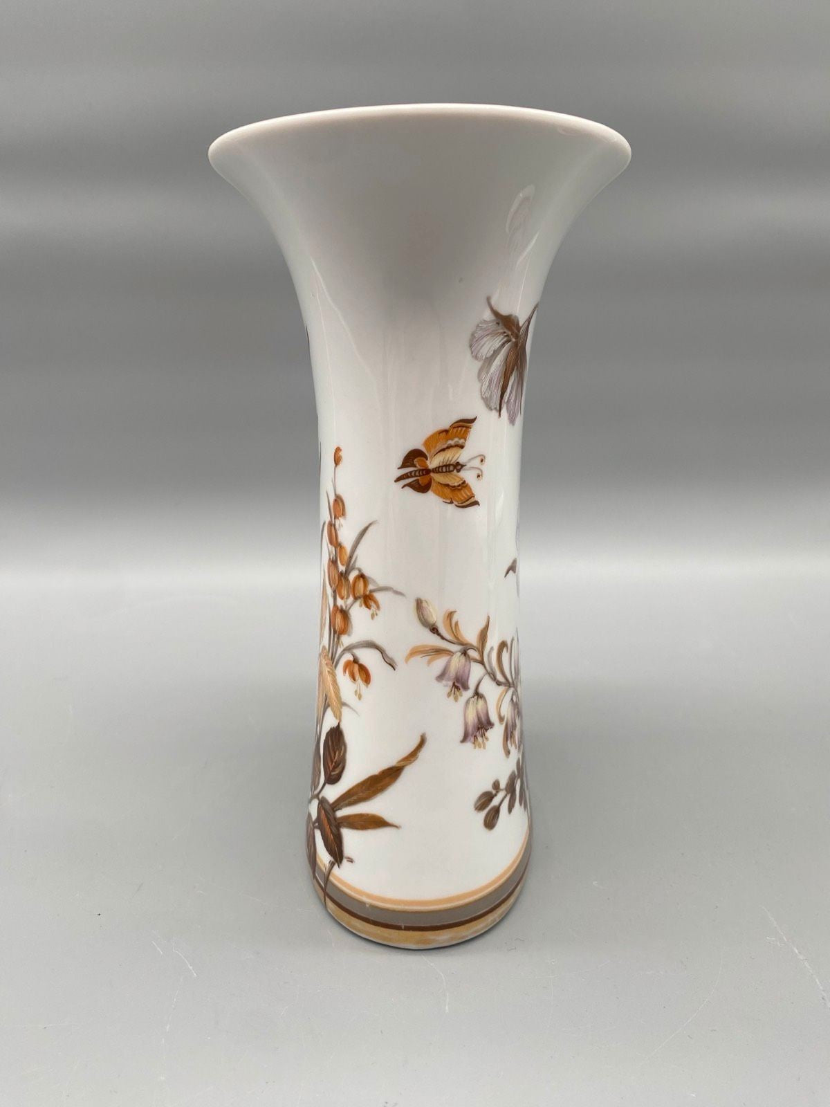 * SET AK KASIER PORZELLAN VASE BLUMEN VINTAGE 50/60er RUND