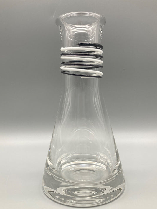 SELTENE ROSENTHAL STUDIO LINE GLASVASE WIRBEL GLASKUNST BLUMEN LINIE