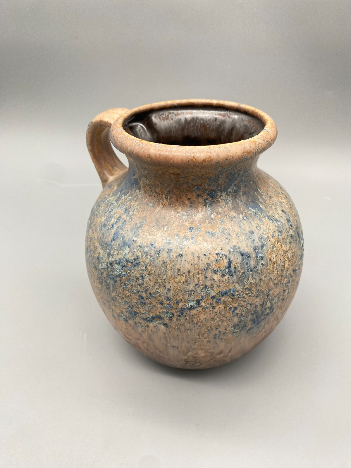 STUDIO KÜNSTLER KERAMIK VASE STIL DUEMLER& BREIDEN FAT LAVA VINTAGE DEUTSCHLAND