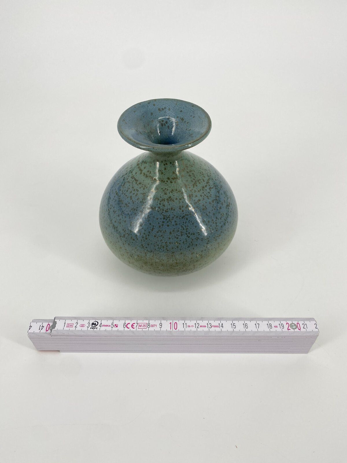 * VASE KERAMIK STUDIOKERAMIK TÜRKIS VINTAGE MID CENTURY