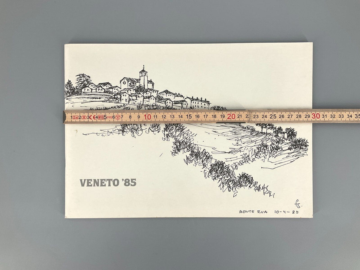 *BUCH FRIEDRICH SPENGELIN VENETO '85 ZEICHNUNGEN ITALIEN SIGNIERT