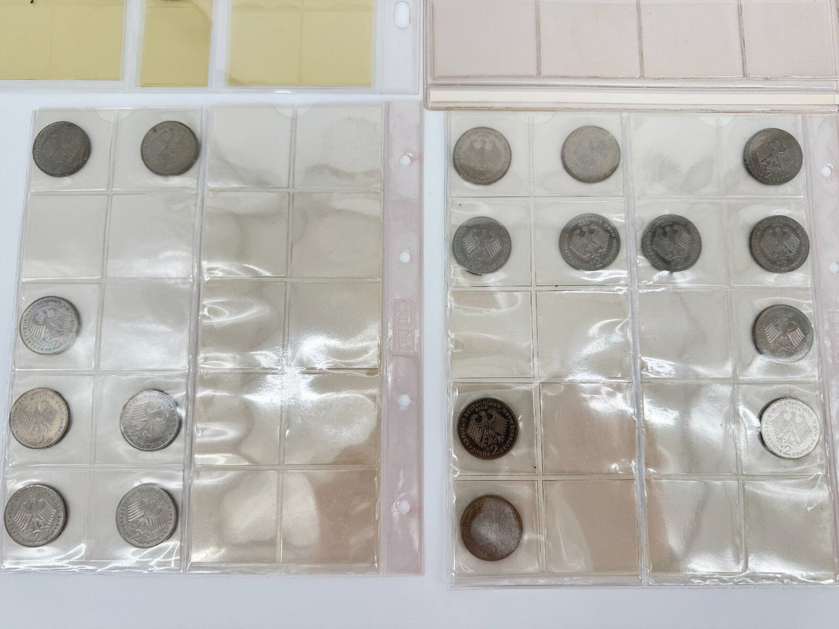 349 x BRD 2 DM MÜNZEN SAMMLUNG 1957 - 1994 SAMMLERSTÜCKE DEUTSCHE MARK