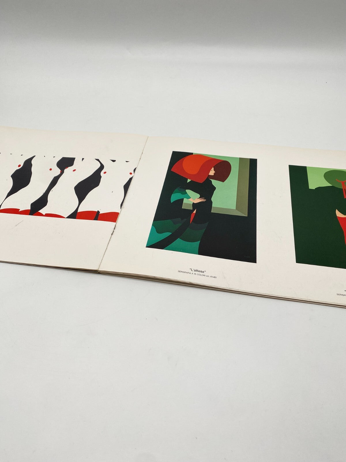 DALLA COSTA SERIGRAFIE D'ARTE BUCH KUNSTSIEBDRUCKE 1982 KÜNSTLER MODERNE POP ART