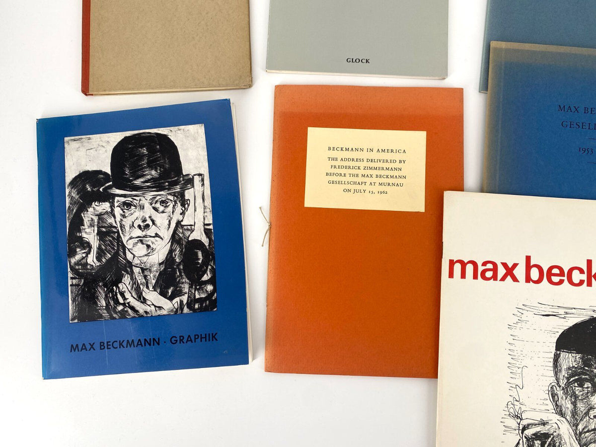 *KONVOLUT 18x BUCH MAX BECKMANN MALER KÜNSTLER #38-55
