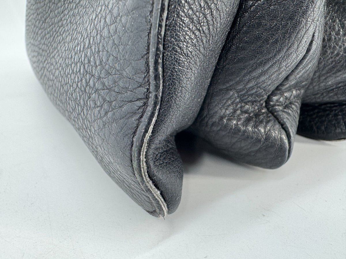 MAX MARA DAMEN HANDTASCHE  SCHULTERTASCHE UMHÄNGETASCHE BAG LEDER