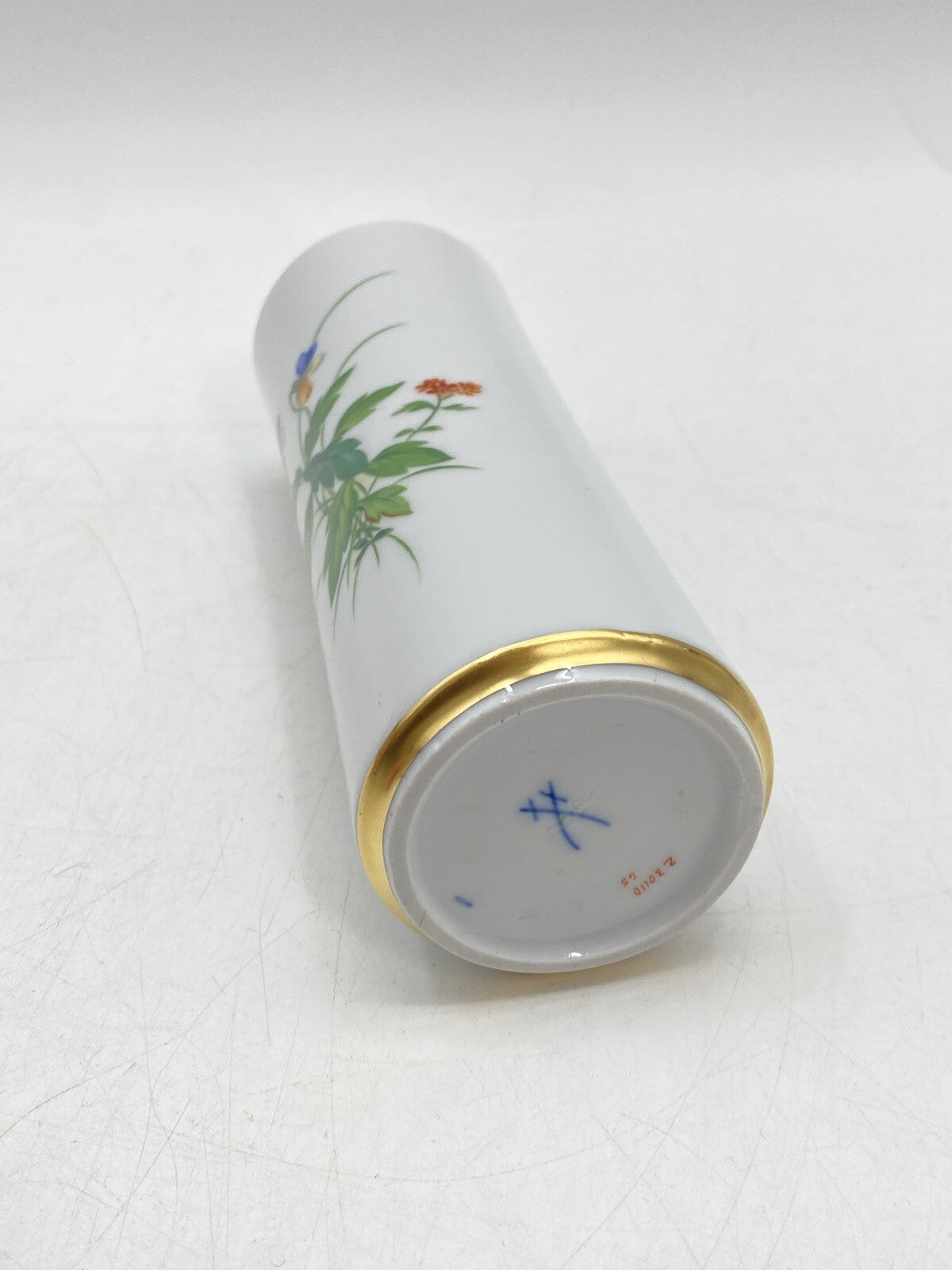 * 3 TEILE MEISSEN KONVOLUT KORB VASE STREUBLUME PORZELLAN WEIß 2. WAHL 4. WAHL