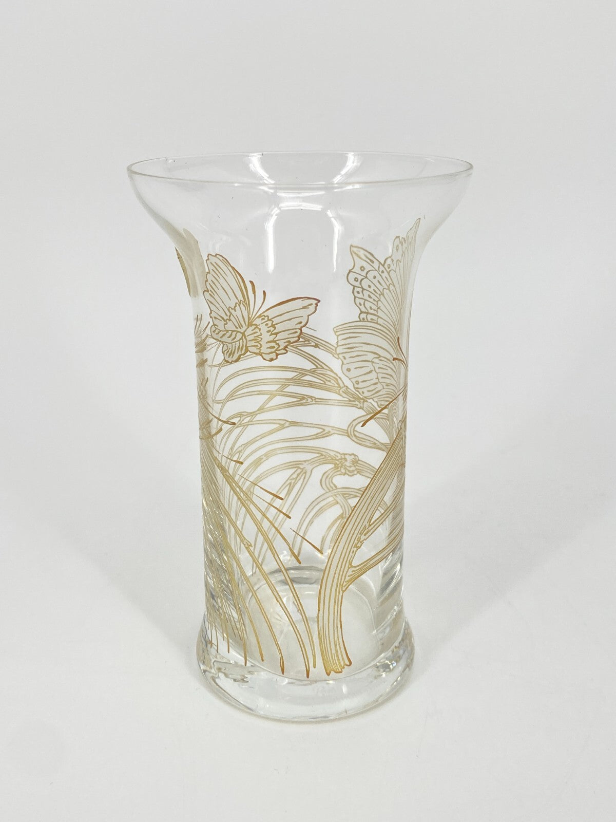 * 2x ROSENTHAL STUDIO LINIE GLAS VASEN PAPILLON SHARON VINTAGE 12CM OVP