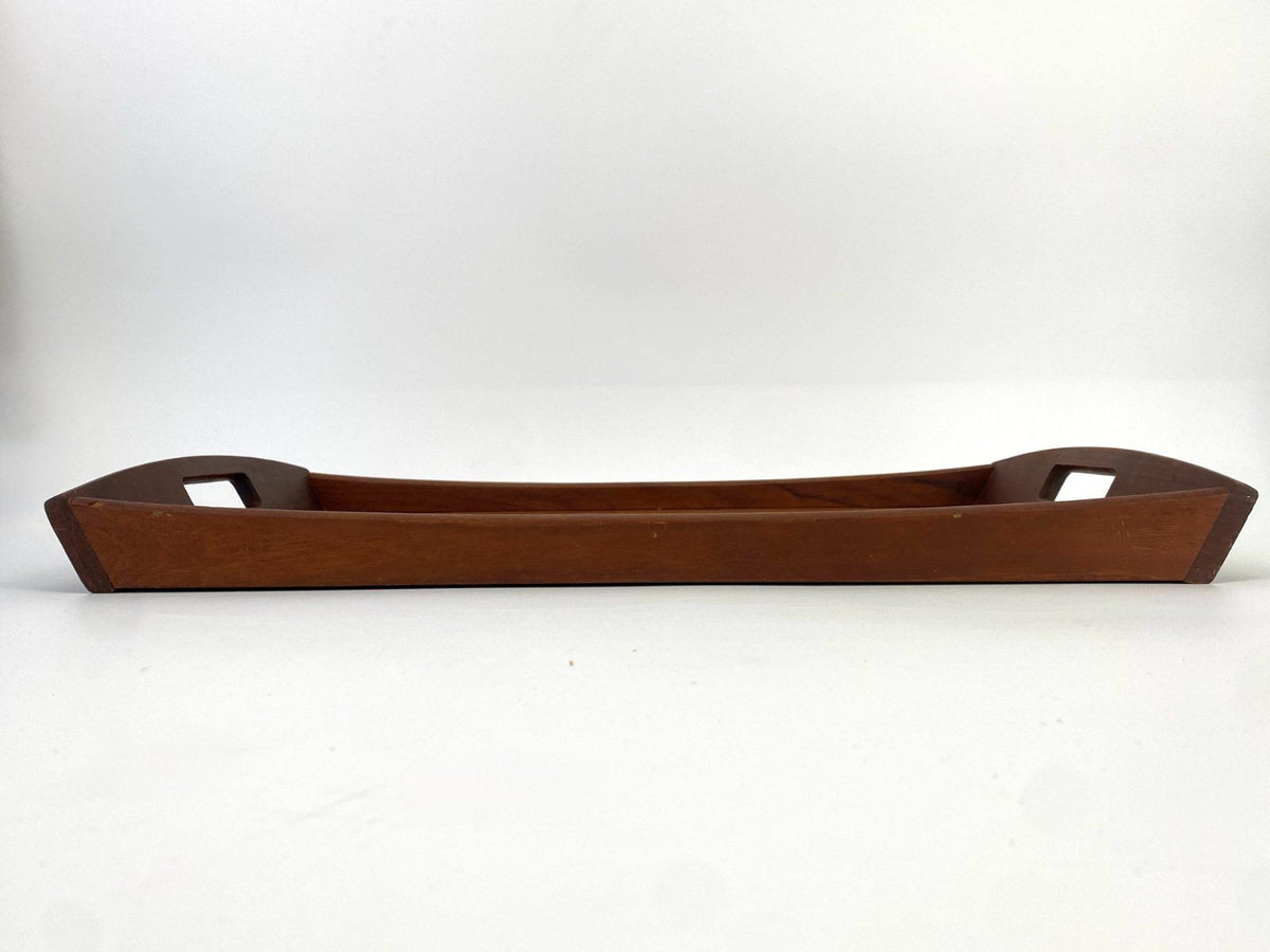 * MID CENTURY DESIGN TEAK TABLETT TRAGETABLETT SERVIER
