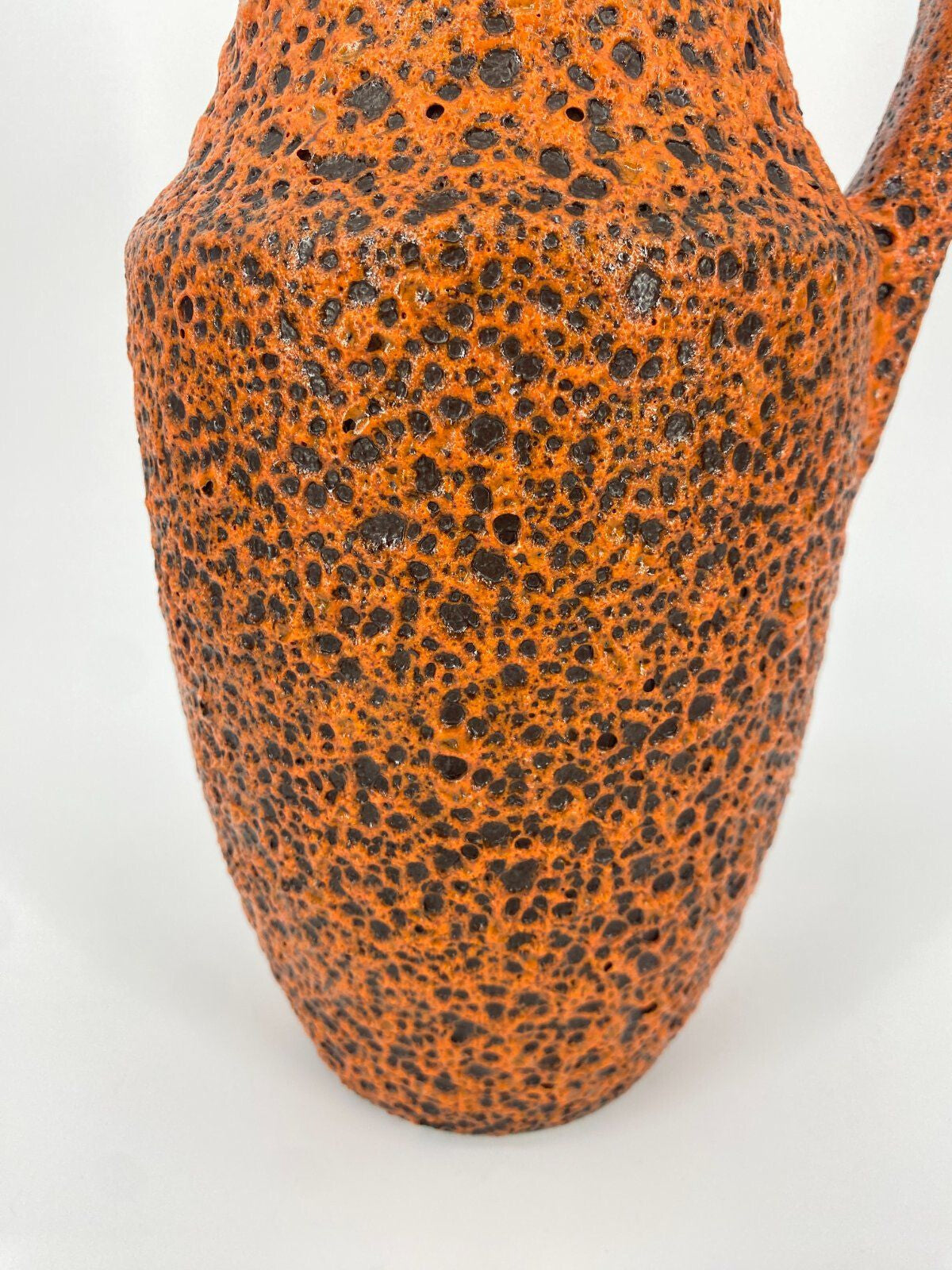 * SCHEURICH STUDIOKERAMIK FAT LAVA VASE 407-35 W.-GERMANY 70ER