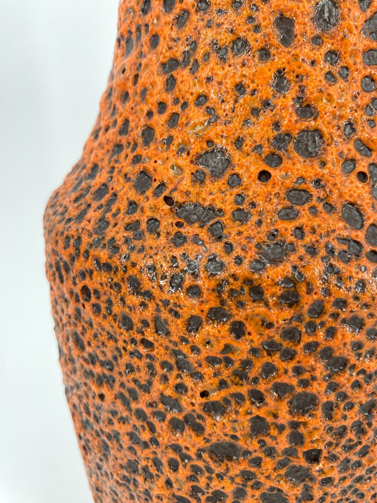 * SCHEURICH STUDIOKERAMIK FAT LAVA VASE 407-35 W.-GERMANY 70ER