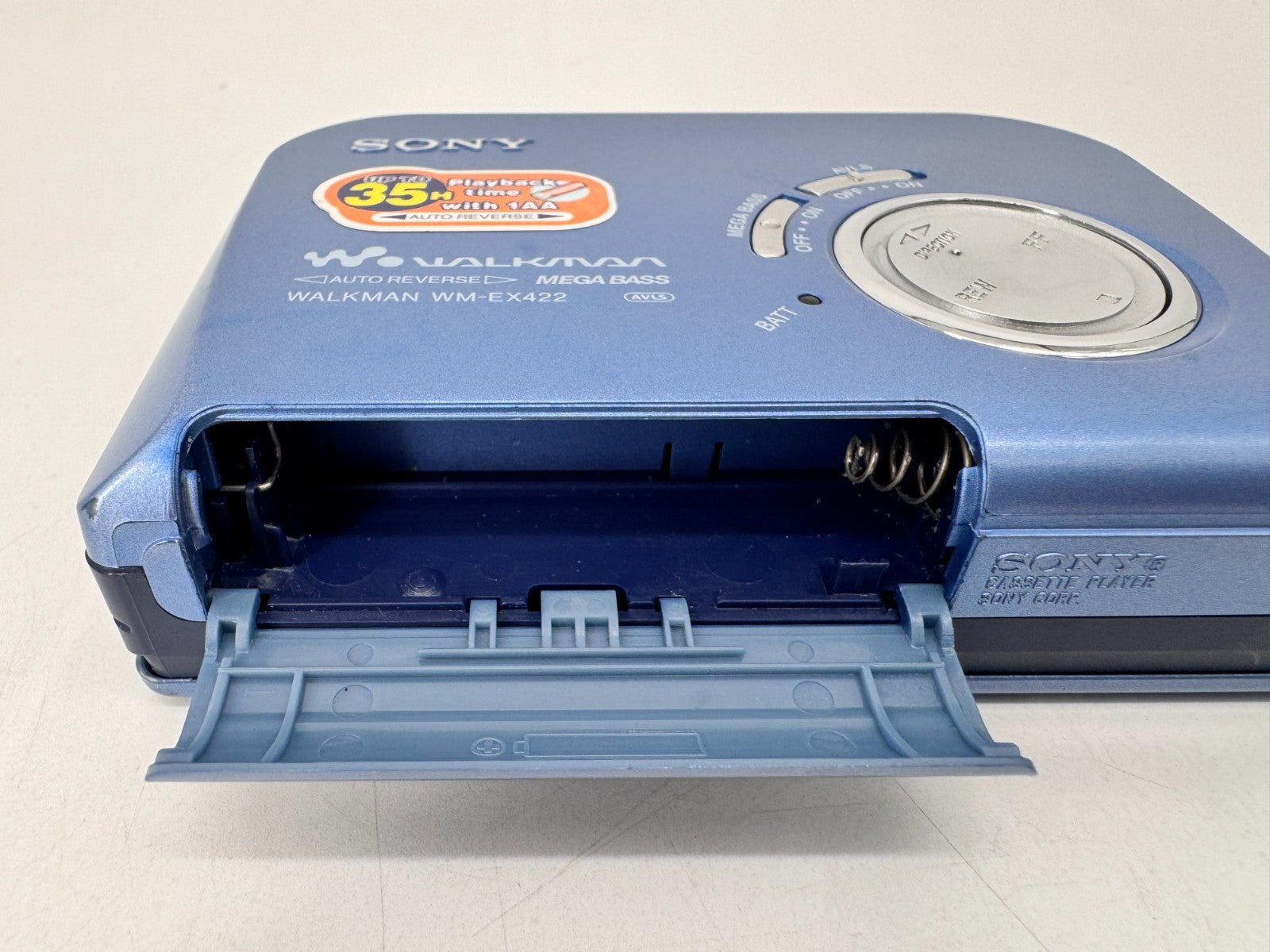 SONY WM EX422 WALKMAN AUTOREVERSE MEGA BASS SONY KOPFHÖRER