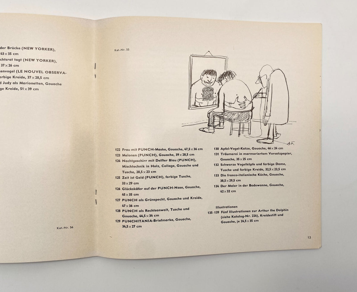 ANDRE FRANCOIS KRITISCHE GRAFIK WILHELM BUSCH MUSEUM HANNOVER 1967 KATALOG BRUSB