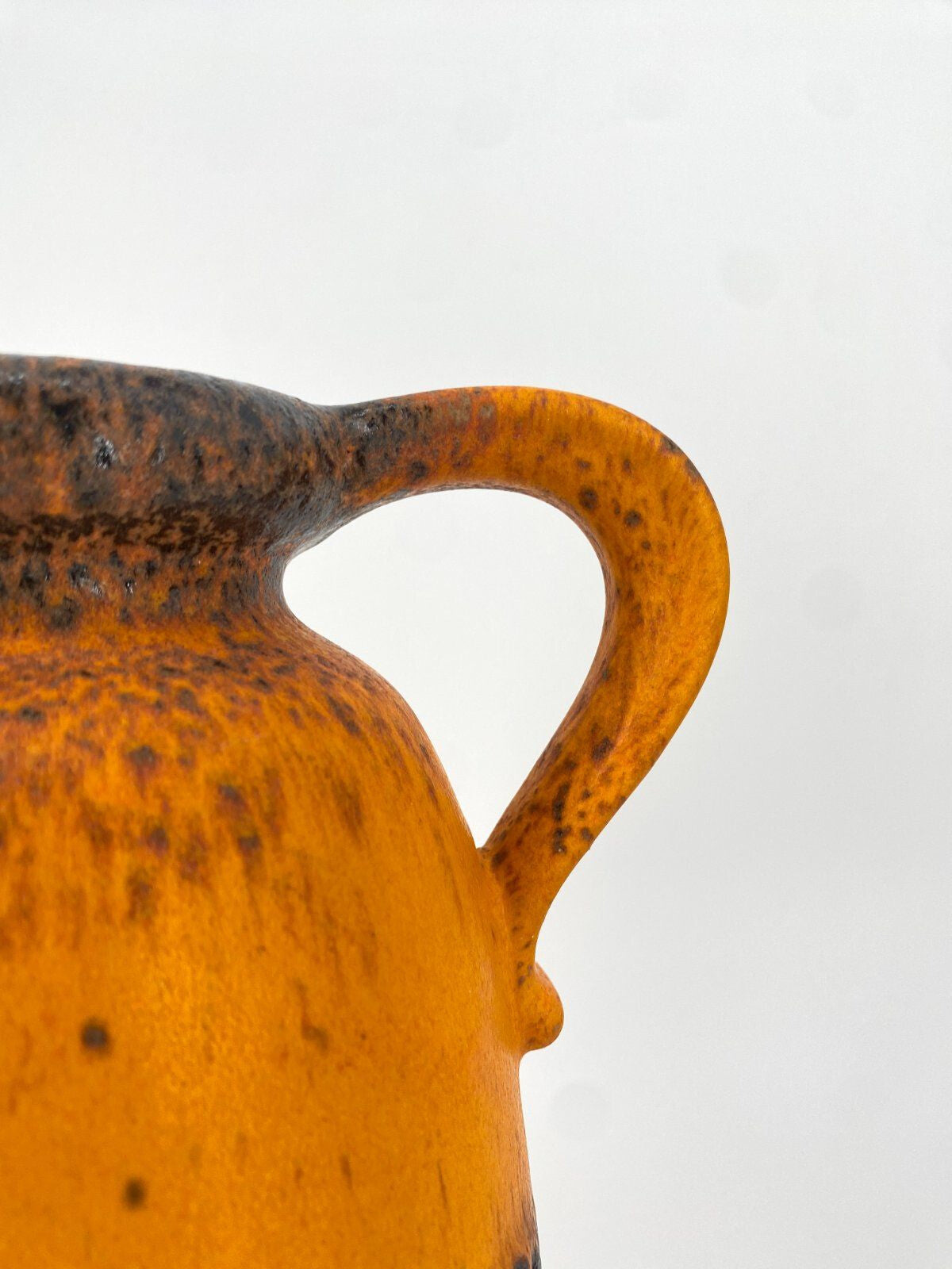 * SCHEURICH STUDIOKERAMIK FAT LAVA KRUG VASE WEST GERMANY 70ER