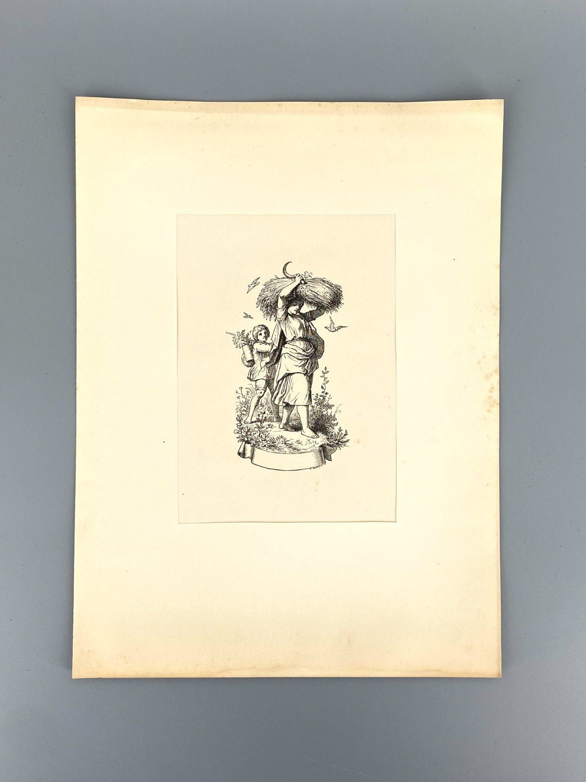 *MAPPE LUDWIG RICHTER 100 ZEICHNUNGEN MÜNCHEN 1917 SCHMIDT 61/150