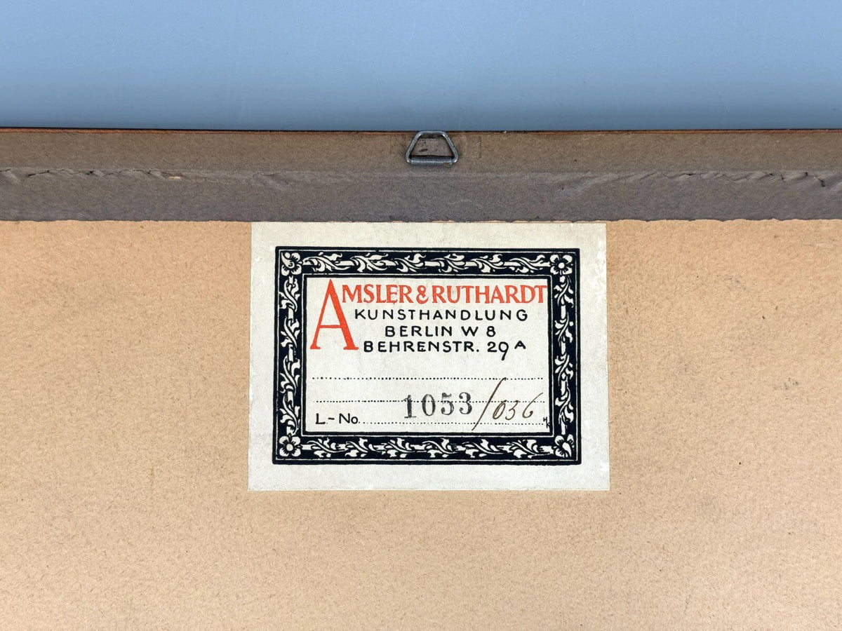 *DRUCKGRAFIK AQUATINTA POTSDAM NEUES PALAIS 1820 ANTIK  SANSSOUCI