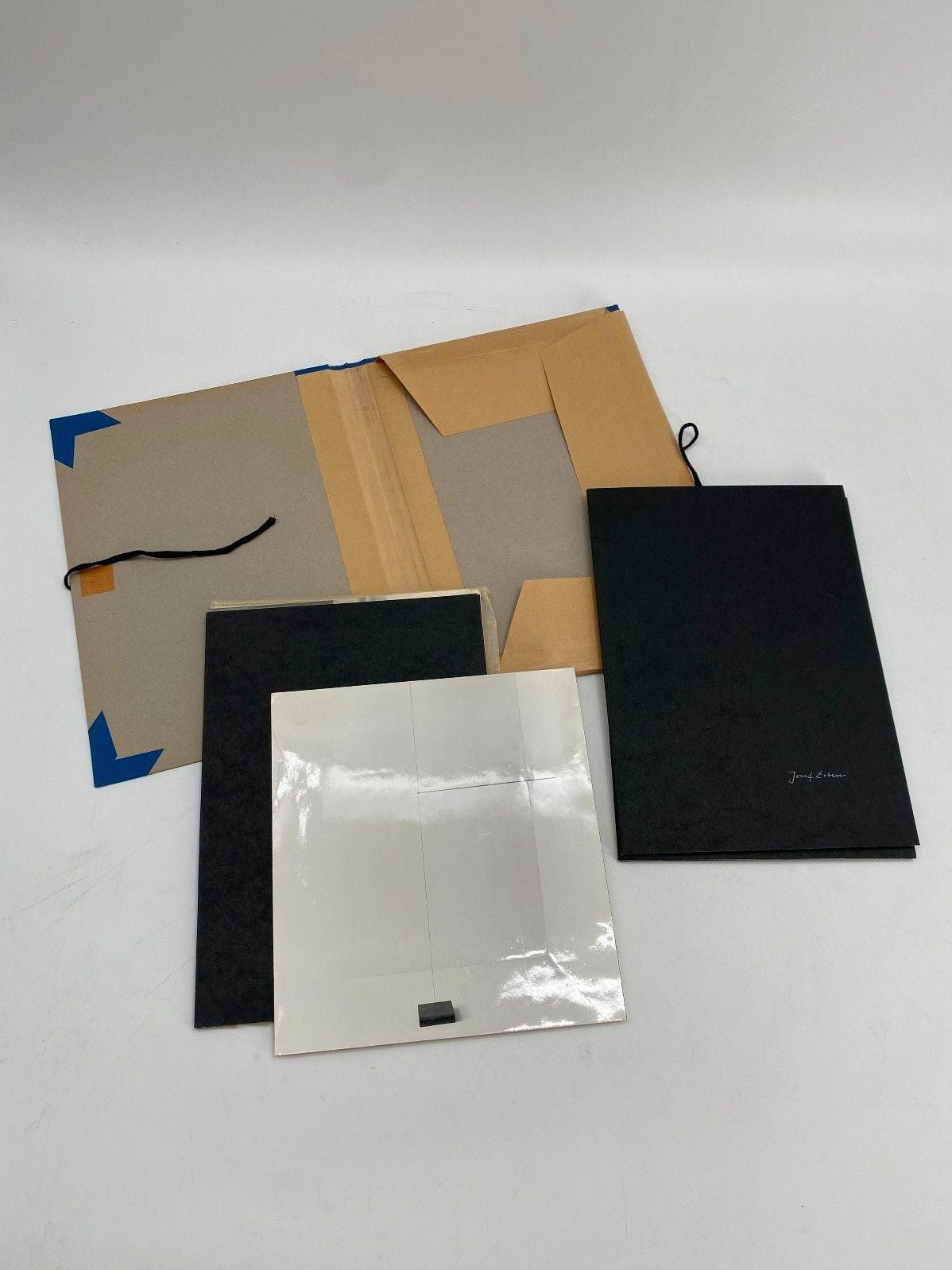 * 3x DRUCKGRAFIK MAPPEN JOSEF ERBEN WAAGERECHT OFFSET 1973 MULTIP