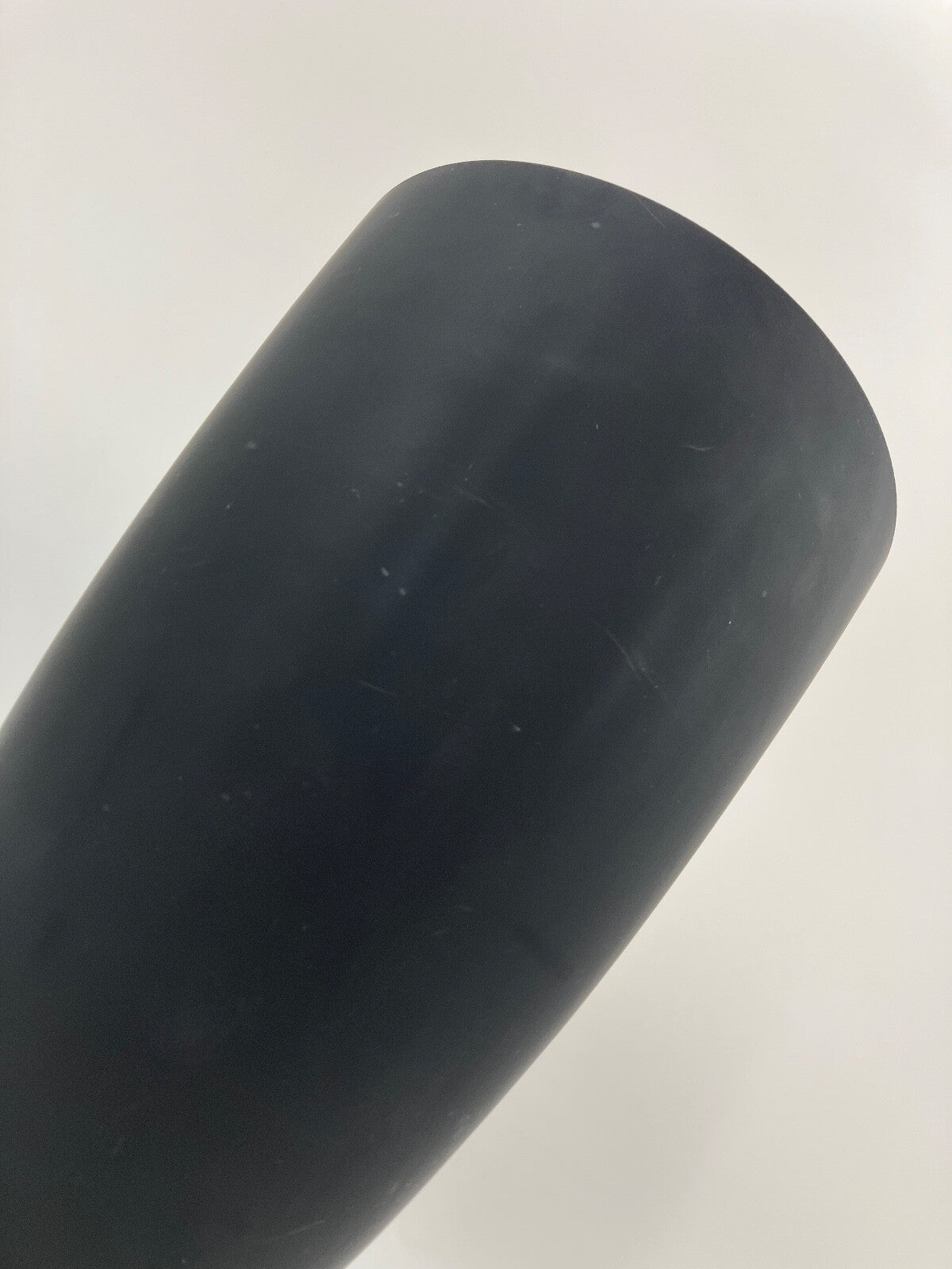 *PAAR POSTMODERNE MEMPHIS POMO VASE GLAS SCHWARZ 1980er 90er