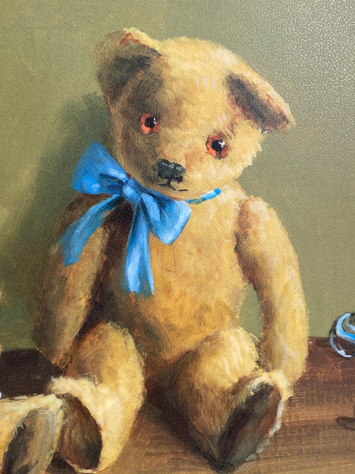 * KUNSTDRUCK DRUCK GERAHMT MILLY HORACE AND MRS M DEBORAH JONES VINTAGE TEDDY