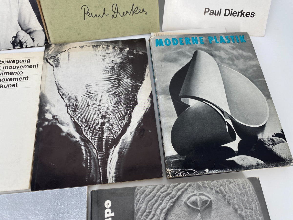 * KONVOLUT 13 BÜCHER MODERNE PLASTIK LICHT KINETISCHE KUNST KEMENY WOTRUBA