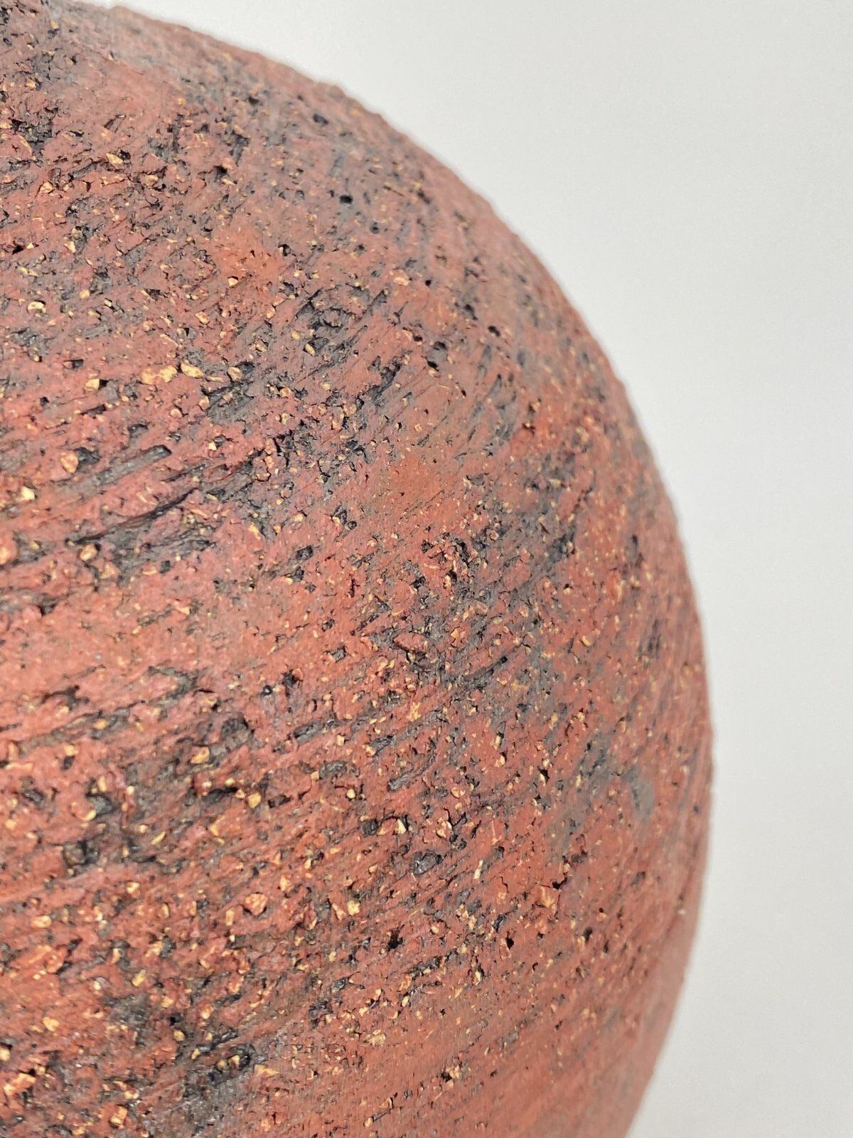 * VASE STUDIOKERAMIK KUGELVASE KUGEL GERHARD LIEBENTHRON KUNST GL