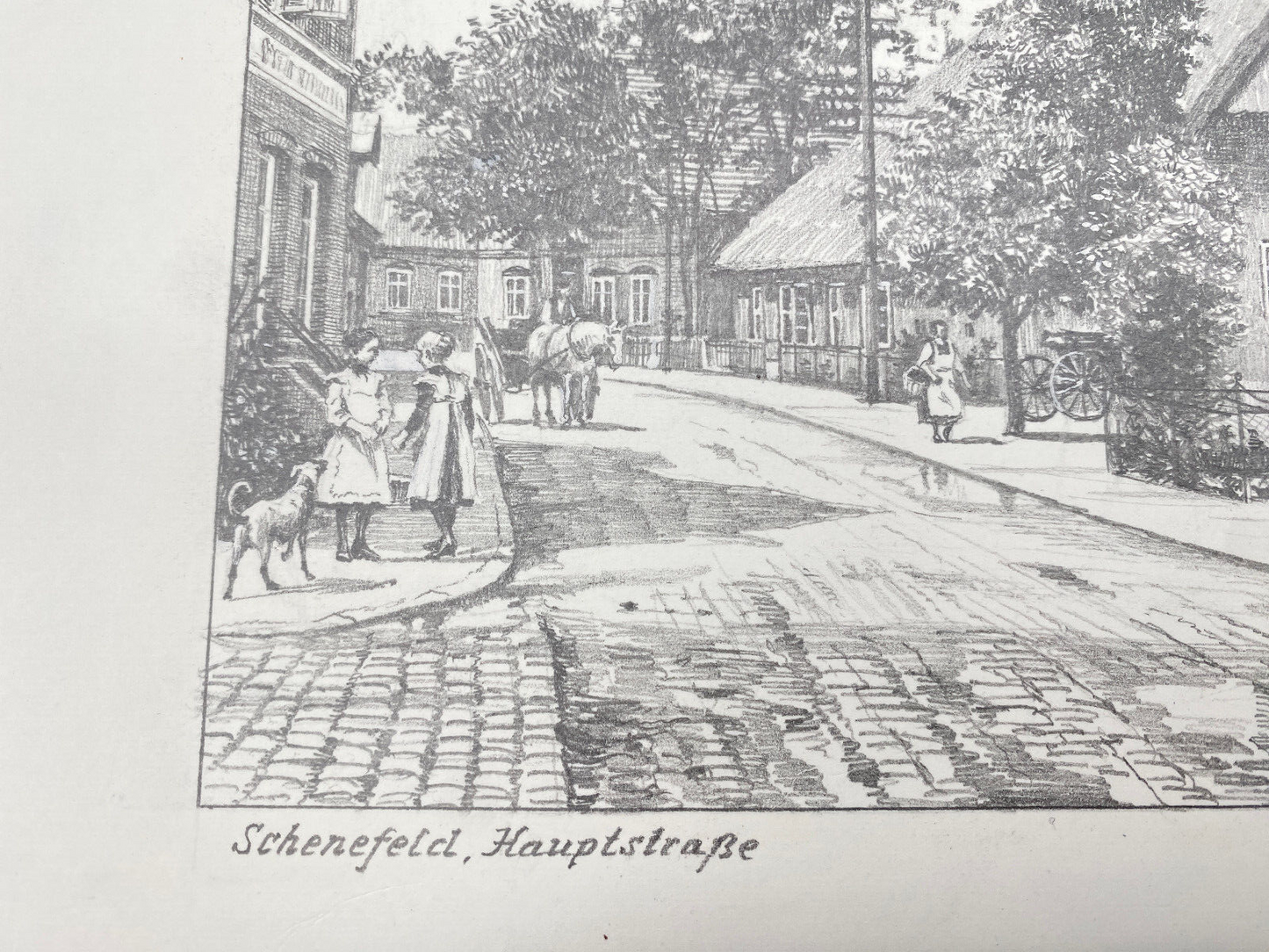 DEUTSCHER KÜNSTLER HEINZ WEHLISCH ZEICHNUNG QUICKBORN SCHENEFELD PINNEBERG