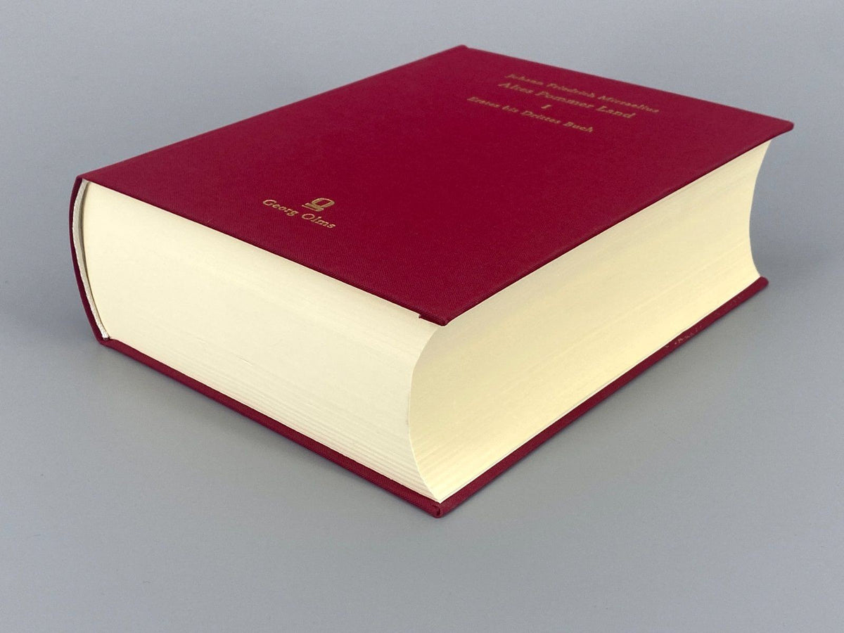 *BUCH MICRAELIUS ALTES POMMER LAND ROSWITHA WISNIEWSKI GEORG OLMS